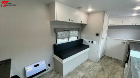 New 20' Jobsite Office Trailer w/ AC, Heat, Cabinets