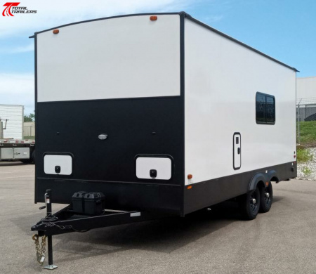 New 20' Jobsite Office Trailer w/ AC, Heat, Cabinets