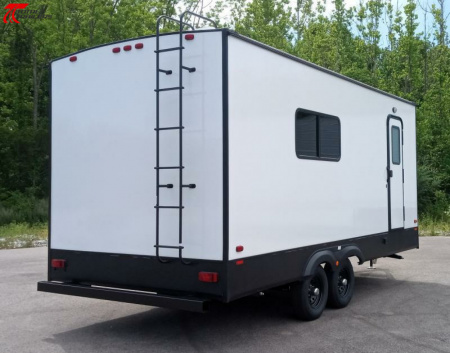 New 20' Jobsite Office Trailer w/ AC, Heat, Cabinets