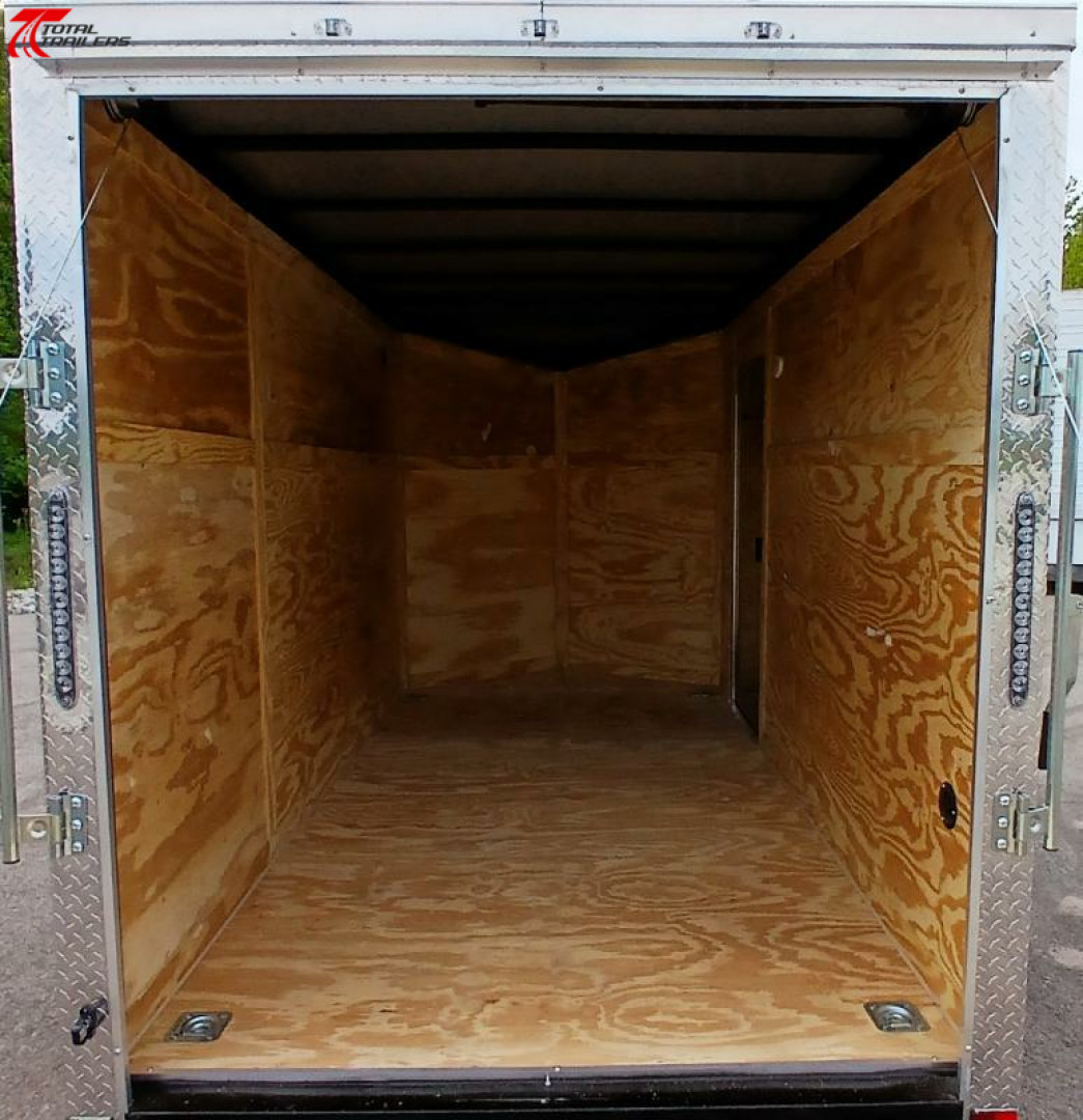 New 6x12 V-Nose Cargo Trailer (78" Interior) Cargo / Enclosed Trailer, .080 Exterior