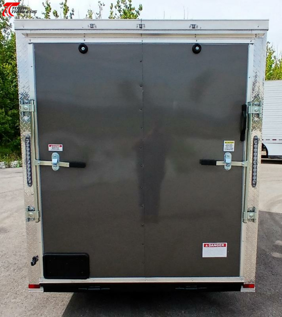 New 6x12 V-Nose Cargo Trailer (78" Interior) Cargo / Enclosed Trailer, .080 Exterior