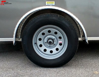 New 6x12 V-Nose Cargo Trailer (78" Interior) Cargo / Enclosed Trailer, .080 Exterior