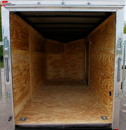 New 6x12 V-Nose Cargo Trailer (78" Interior) Cargo / Enclosed Trailer, .080 Exterior