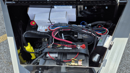 New Diamond C 6.5' x 12' Dump Trailer 9,890LB, 24" Sides, Spare Tire