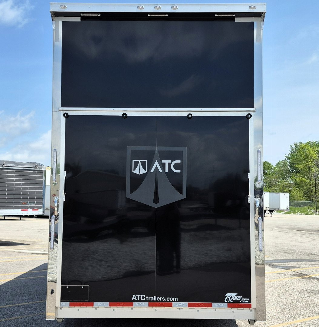 New ATC ROM 800 8.5x26 Aluminum Stacker Trailer