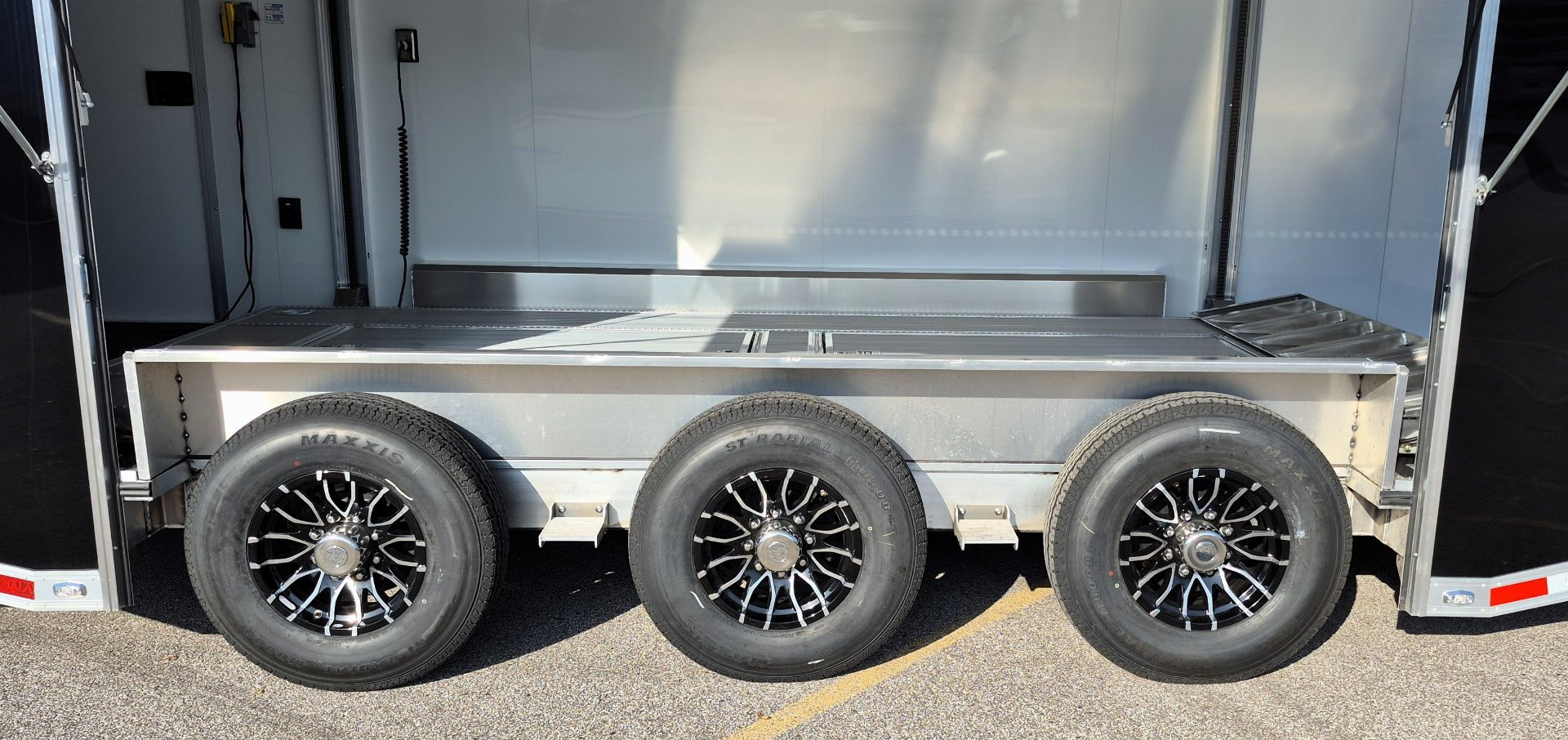 New ATC ROM 800 8.5x26 Aluminum Stacker Trailer