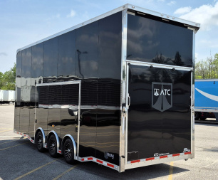 New ATC ROM 800 8.5x26 Aluminum Stacker Trailer