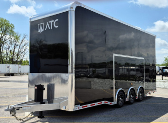 New ATC ROM 800 8.5x26 Aluminum Stacker Trailer