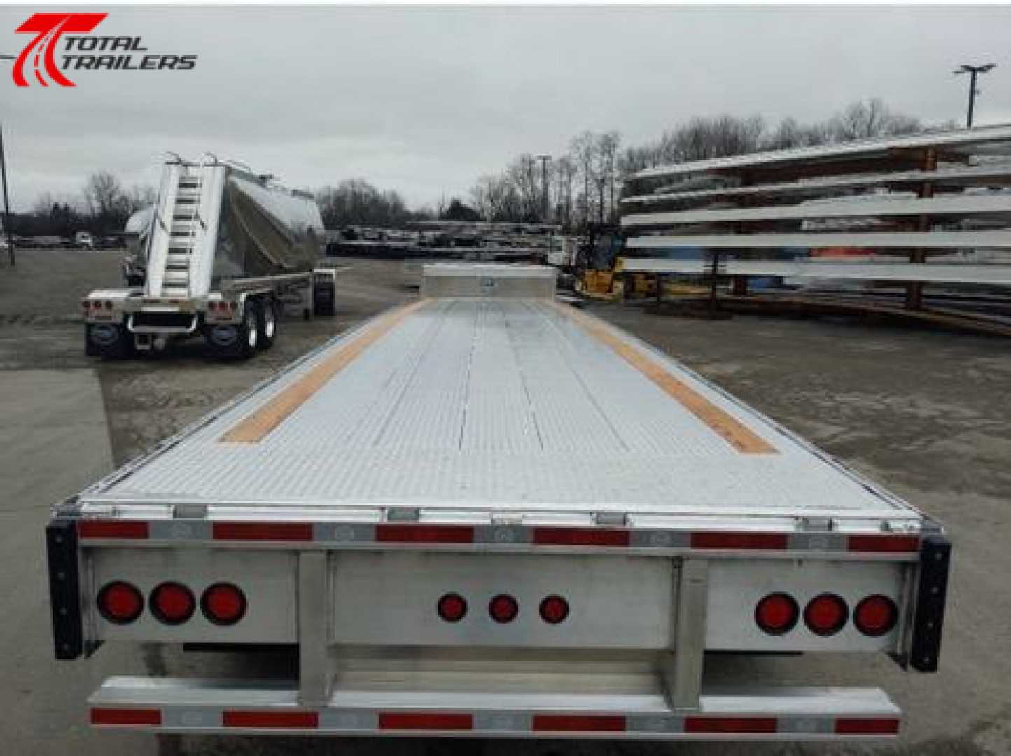 New $1650/Month 2025 MAC 53' Aluminum Drop Deck Semi Trailer - Sale or Rent to Own