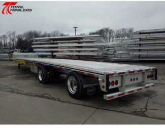 New $1650/Month 2025 MAC 53' Aluminum Drop Deck Semi Trailer - Sale or Rent to Own