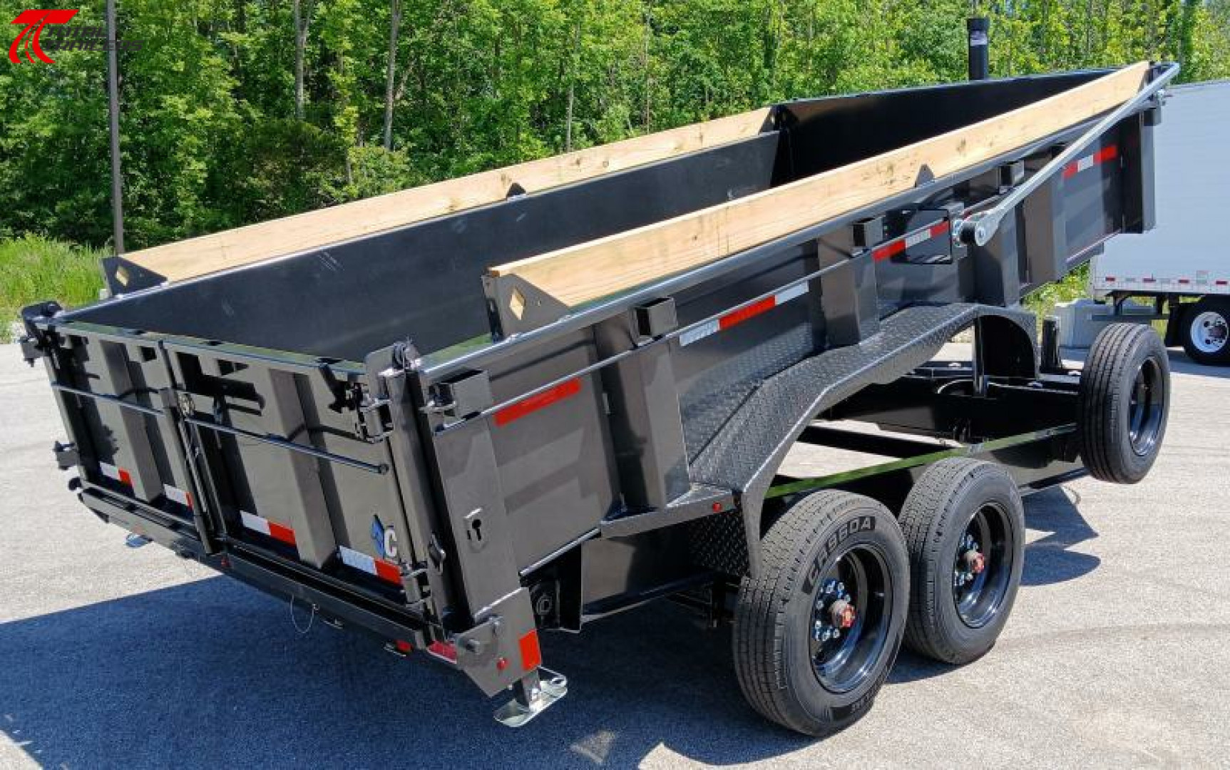 New Diamond C Trailers LPT-208-14' 18,000lb (GVWR) 7GA Body Dump Trailer