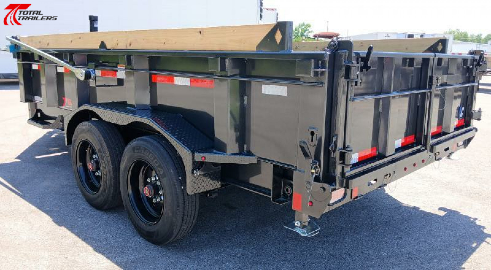 New Diamond C Trailers LPT-208-14' 18,000lb (GVWR) 7GA Body Dump Trailer