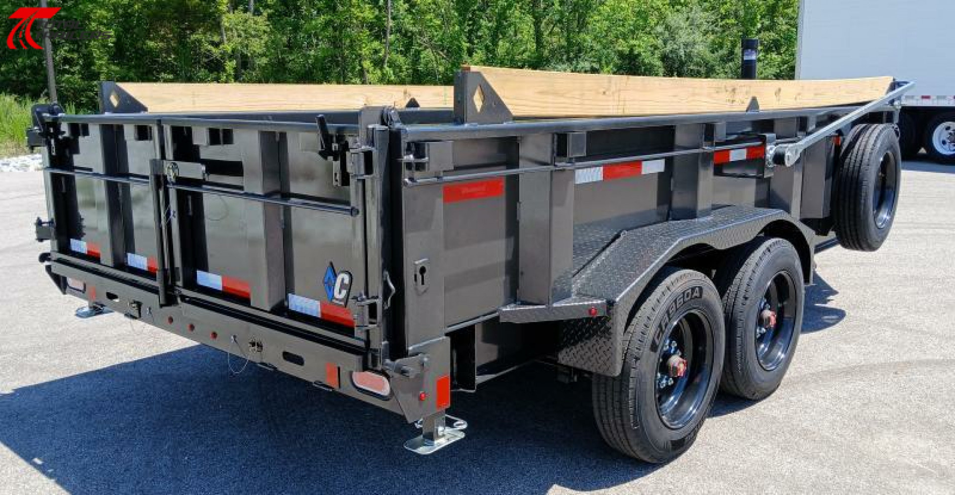 New Diamond C Trailers LPT-208-14' 18,000lb (GVWR) 7GA Body Dump Trailer