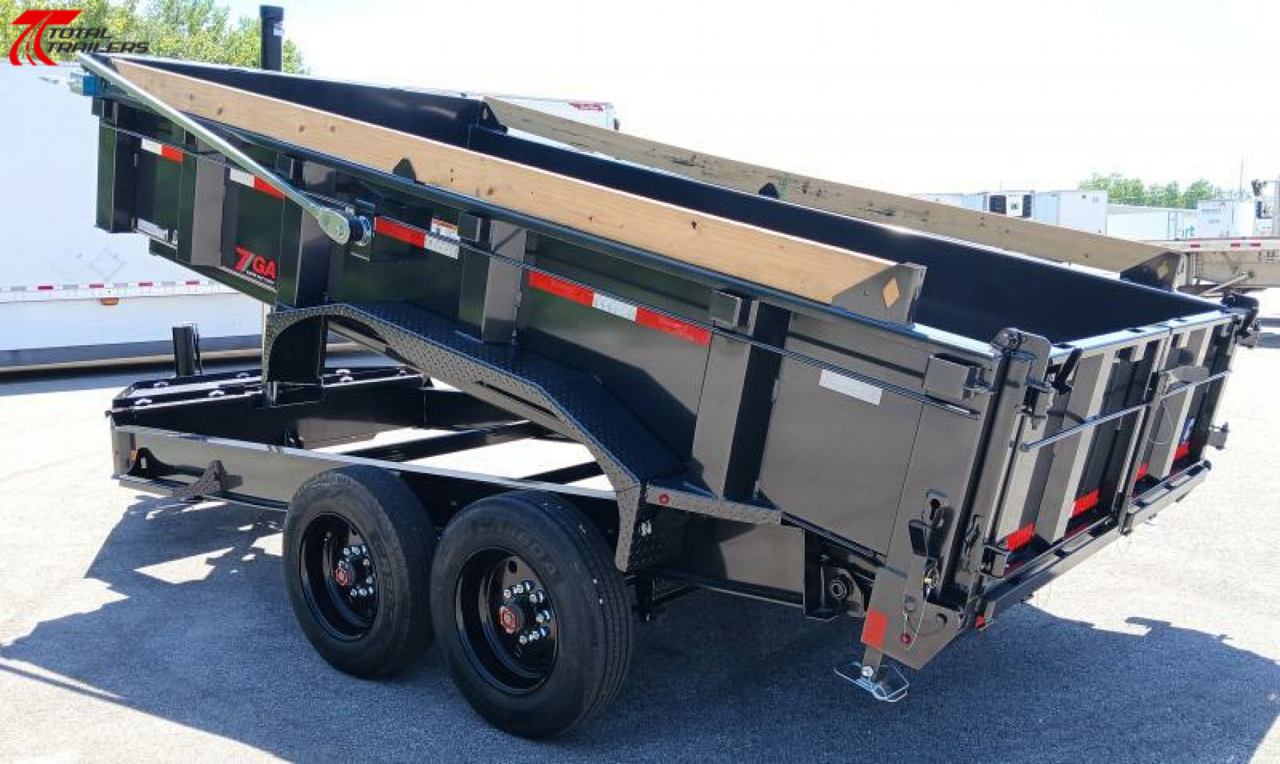 New Diamond C Trailers LPT-208-14' 18,000lb (GVWR) 7GA Body Dump Trailer