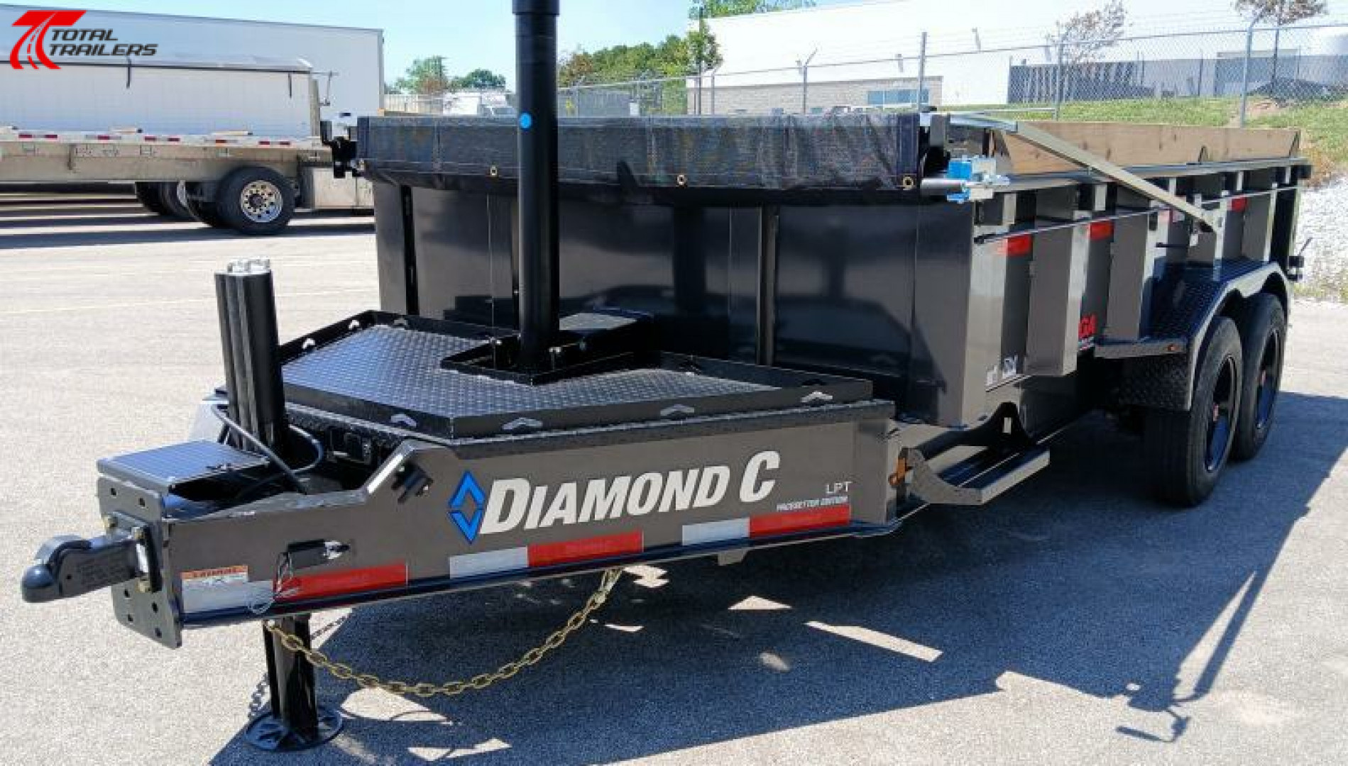 New Diamond C Trailers LPT-208-14' 18,000lb (GVWR) 7GA Body Dump Trailer