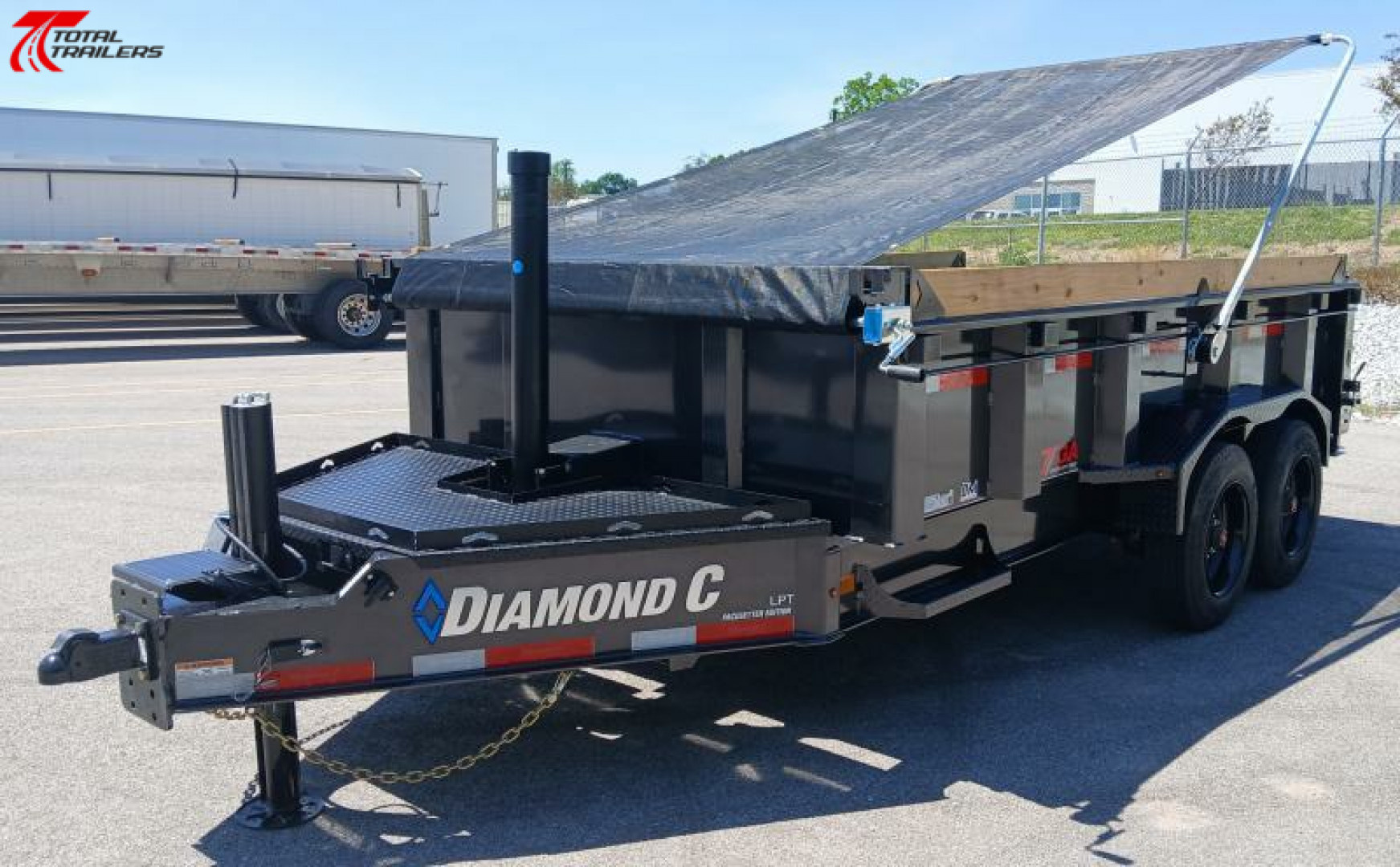 New Diamond C Trailers LPT-208-14' 18,000lb (GVWR) 7GA Body Dump Trailer