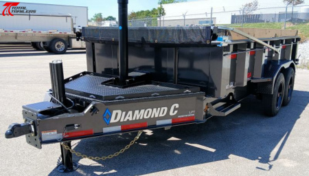 New Diamond C Trailers LPT-208-14' 18,000lb (GVWR) 7GA Body Dump Trailer