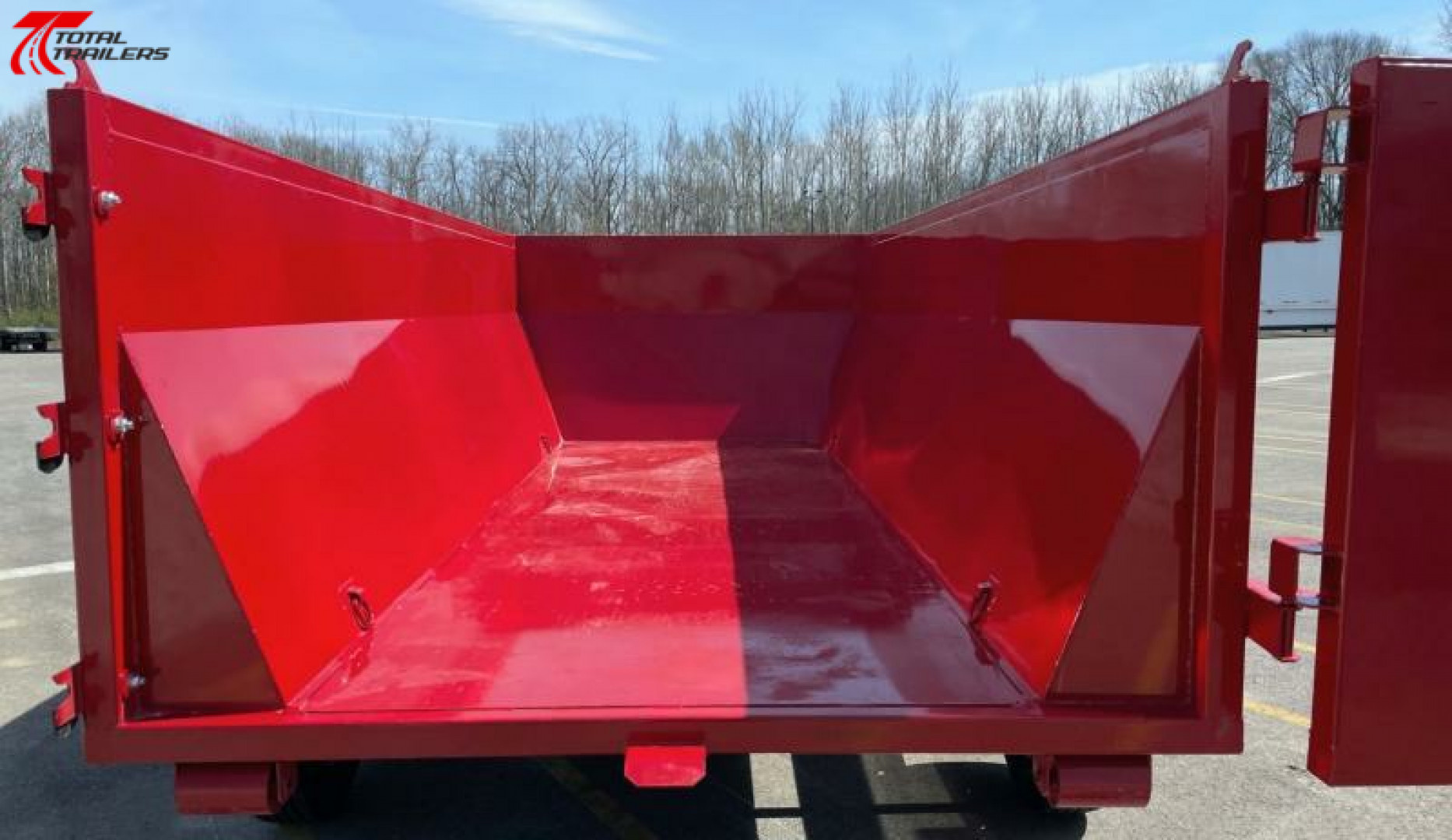 New Horizon Trailers 16' Roll Off Dump Trailer 17,920LB w/ 3Bins, Spare Tire