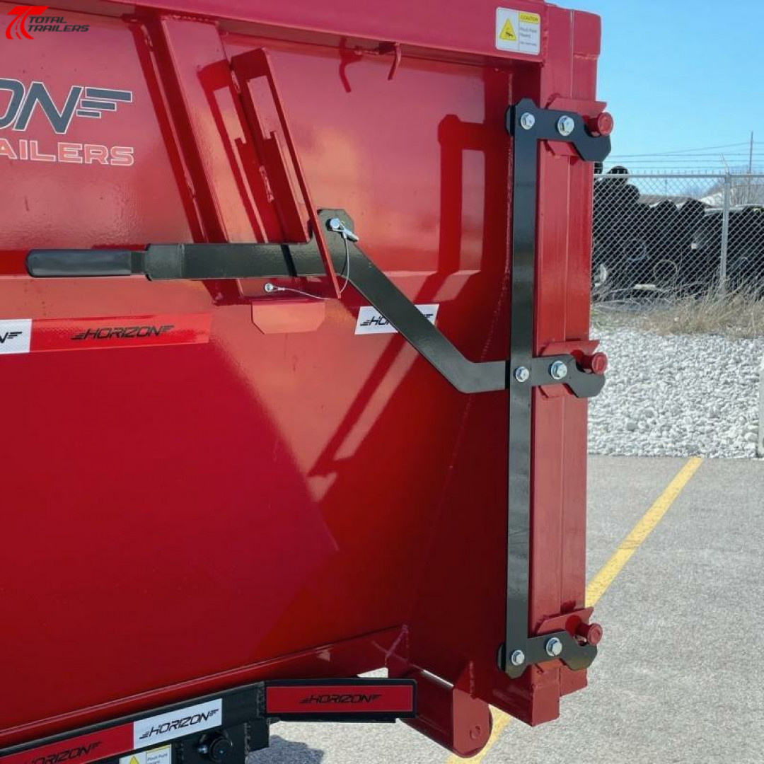 New Horizon Trailers 16' Roll Off Dump Trailer 17,920LB w/ 3Bins, Spare Tire