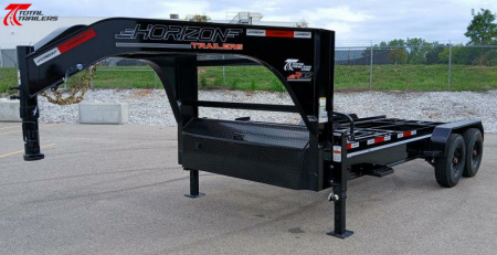 New Horizon Trailers 16' Roll Off Dump Trailer 17,920LB w/ 3Bins, Spare Tire