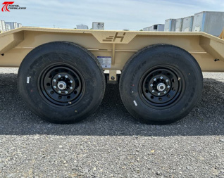 New Horizon Trailers 102" Wide 22' Long Equipment Trailer 15,260LB, 14 Ply, Drive Over Fenders