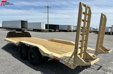 New Horizon Trailers 102" Wide 22' Long Equipment Trailer 15,260LB, 14 Ply, Drive Over Fenders