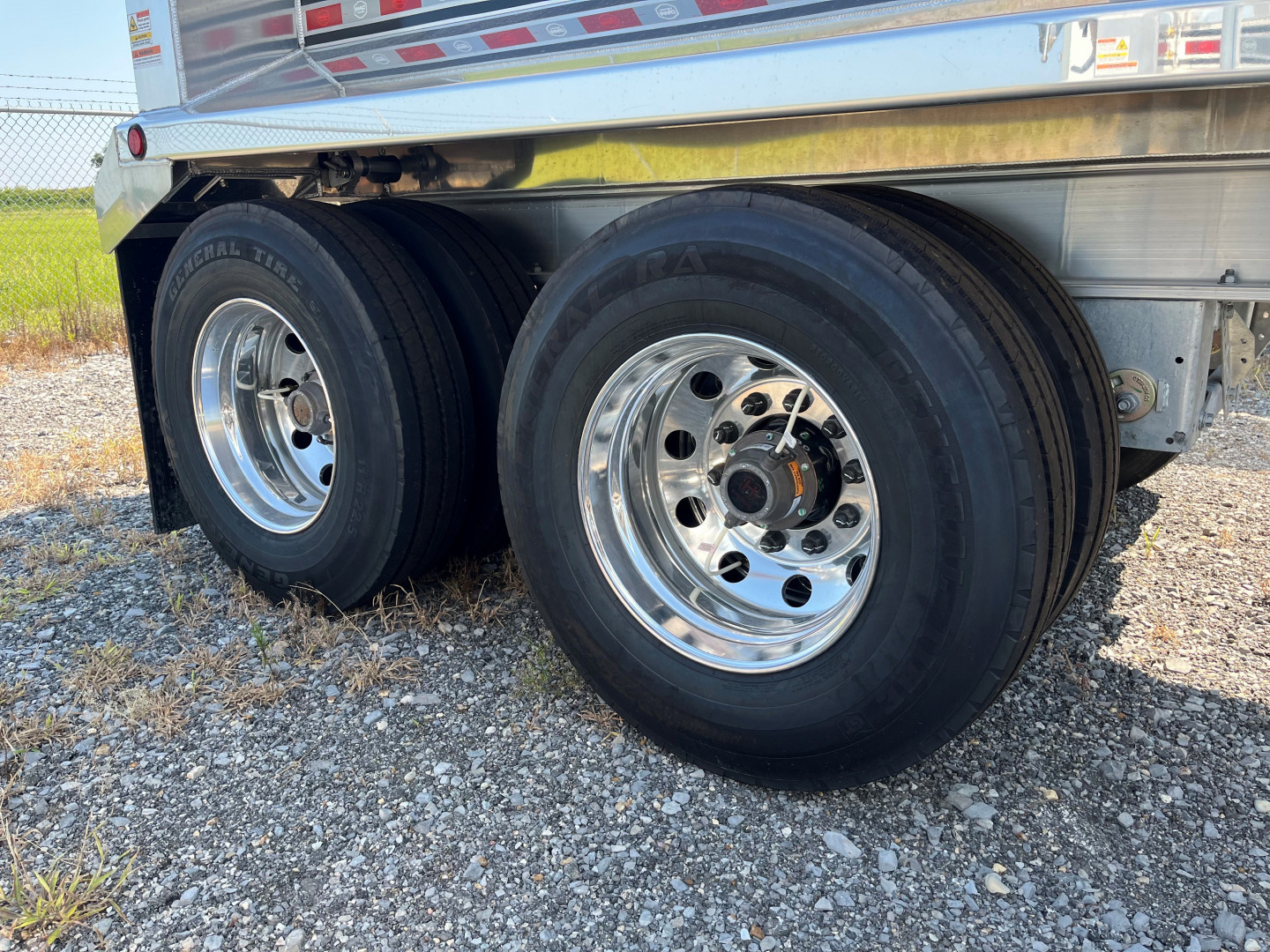 New MAC 40' Half Round Dump Semi Trailer