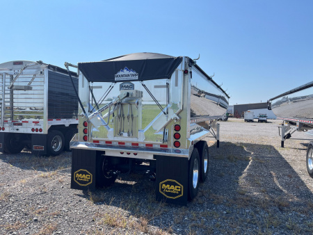 New MAC 40' Half Round Dump Semi Trailer