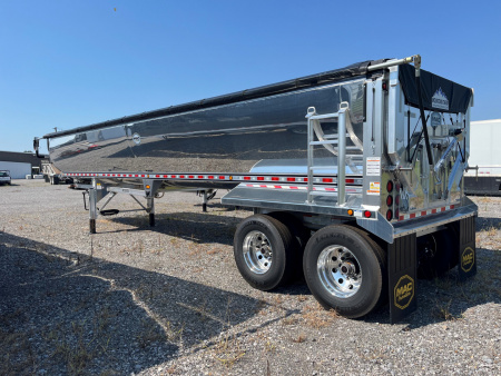 New MAC 40' Half Round Dump Semi Trailer