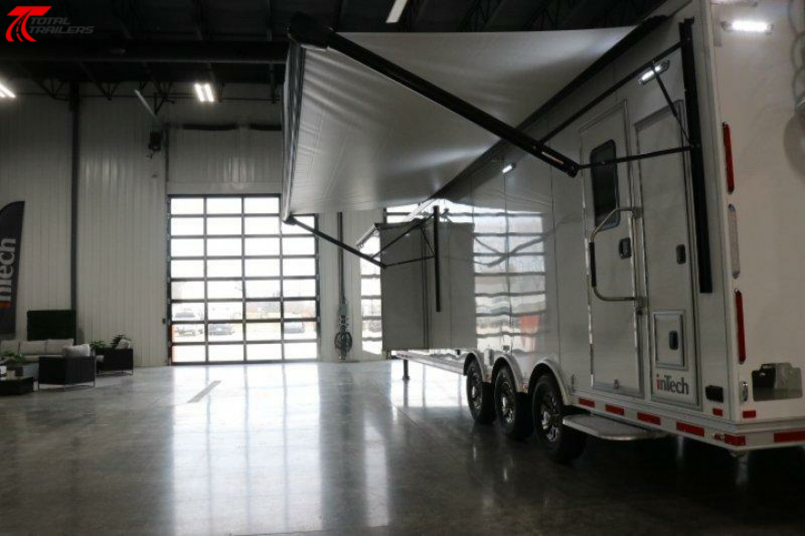 New Gooseneck Mobile Command Trailer w/ Mast Specialty Trailer