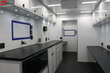 New Gooseneck Mobile Command Trailer w/ Mast Specialty Trailer