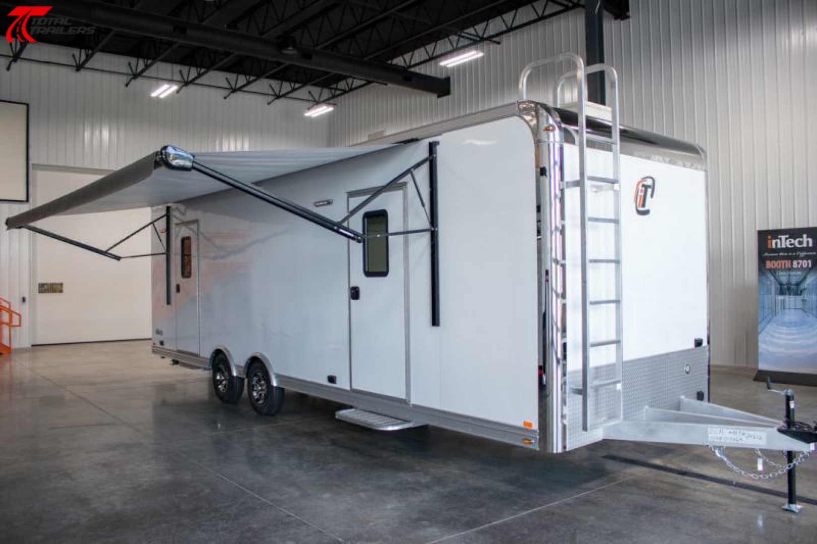 New 28' Emergency Response Trailer w/ Cabinets, Patch Panel