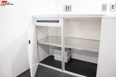 New 28' Emergency Response Trailer w/ Cabinets, Patch Panel