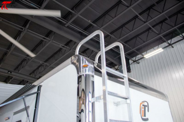 New 28' Emergency Response Trailer w/ Cabinets, Patch Panel