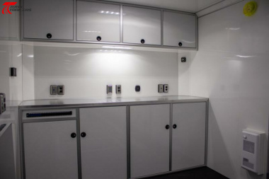 New 28' Emergency Response Trailer w/ Cabinets, Patch Panel