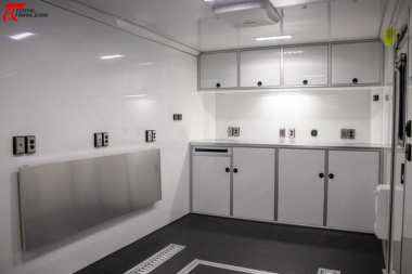 New 28' Emergency Response Trailer w/ Cabinets, Patch Panel