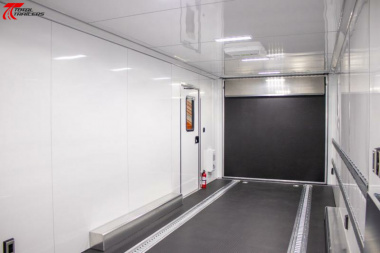 New 28' Emergency Response Trailer w/ Cabinets, Patch Panel