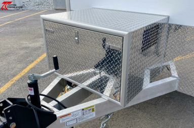 New Intech 6x10 Aluminum Fiber Optic Splicing Trailer w/ Generator