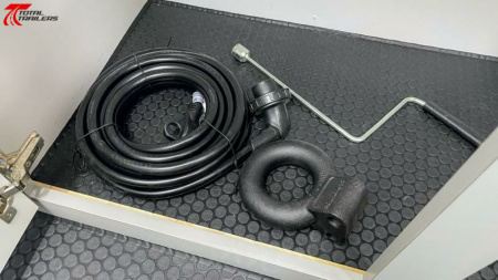 New Intech 6x10 Aluminum Fiber Optic Splicing Trailer w/ Generator
