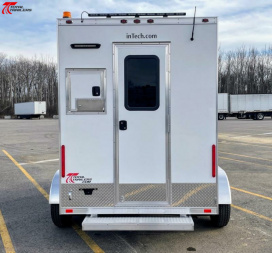 New Intech 6x10 Aluminum Fiber Optic Splicing Trailer w/ Generator