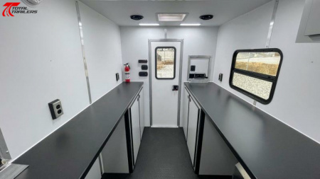 New Intech 6x10 Aluminum Fiber Optic Splicing Trailer w/ Generator