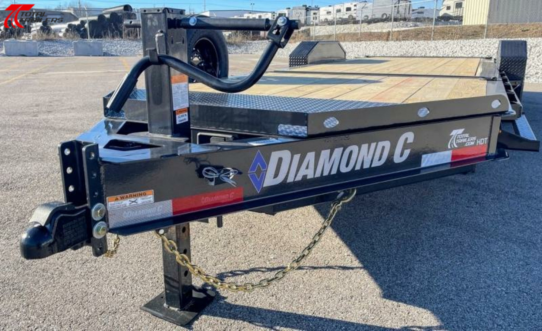 New CLEARANCE Diamond C HDT207 22' Tilt 14.9K (GVWR) Equipment Trailer