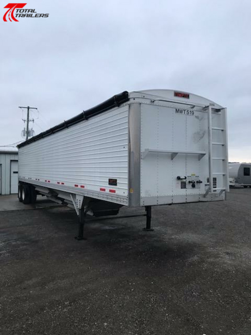 Used $32,500 - $1,550 / MO. 2016 Timpte Hopper Semi Trailer 43 X 96 X 78 - Sale or Rent to Own