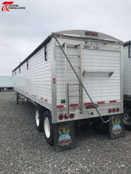 Used $32,500 - $1,550 / MO. 2016 Timpte Hopper Semi Trailer 43 X 96 X 78 - Sale or Rent to Own
