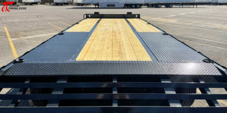 New CLEARANCE Diamond C Trailers PX212-25' 25,900lb (GVWR) Pintle/Tag Flatbed Trailer