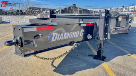 New CLEARANCE Diamond C Trailers PX212-25' 25,900lb (GVWR) Pintle/Tag Flatbed Trailer