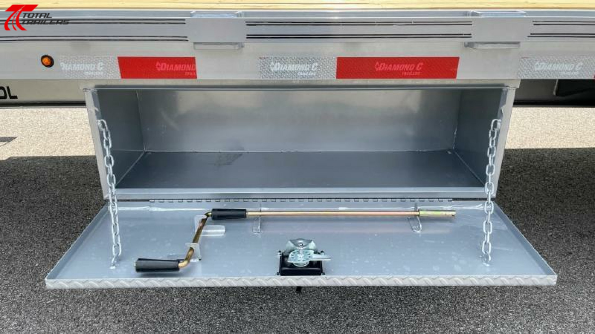 New (CLEARANCE) Diamond C Trailers SDX212 - 50' 25,900lb (GVWR) Max Ramps, Air-Ride, EOH Brakes Step Deck Flatbed Trailer