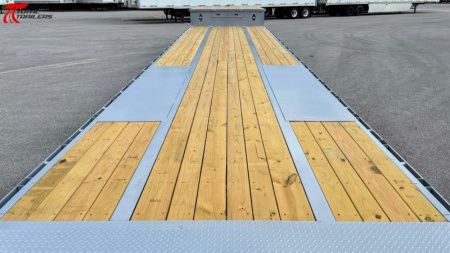 New (CLEARANCE) Diamond C Trailers SDX212 - 50' 25,900lb (GVWR) Max Ramps, Air-Ride, EOH Brakes Step Deck Flatbed Trailer