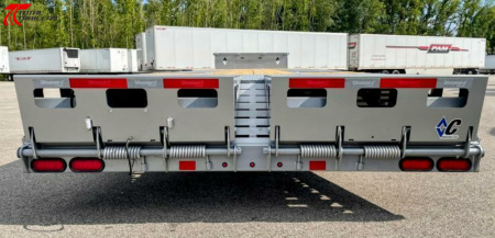 New (CLEARANCE) Diamond C Trailers SDX212 - 50' 25,900lb (GVWR) Max Ramps, Air-Ride, EOH Brakes Step Deck Flatbed Trailer