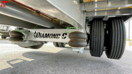 New (CLEARANCE) Diamond C Trailers SDX212 - 50' 25,900lb (GVWR) Max Ramps, Air-Ride, EOH Brakes Step Deck Flatbed Trailer